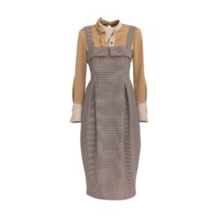 Pinafore Dress With Wide Straps Zo6