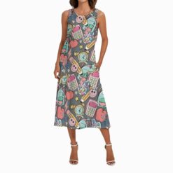 Educator Teacher Midi Dress Zo18