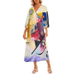 Modern Geometric Design Dress Zo20