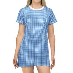 Plaid Tartan Mini Dress Zo26