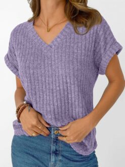 Fashion Dressy V Neck Shirt ZO34