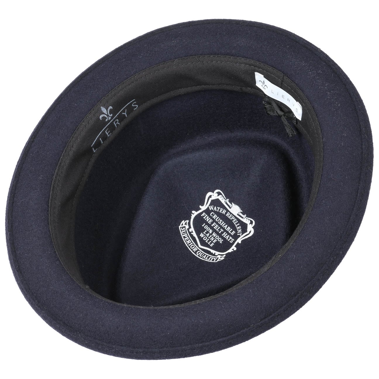 Blank Pork Pie Felt Hat - Image 3