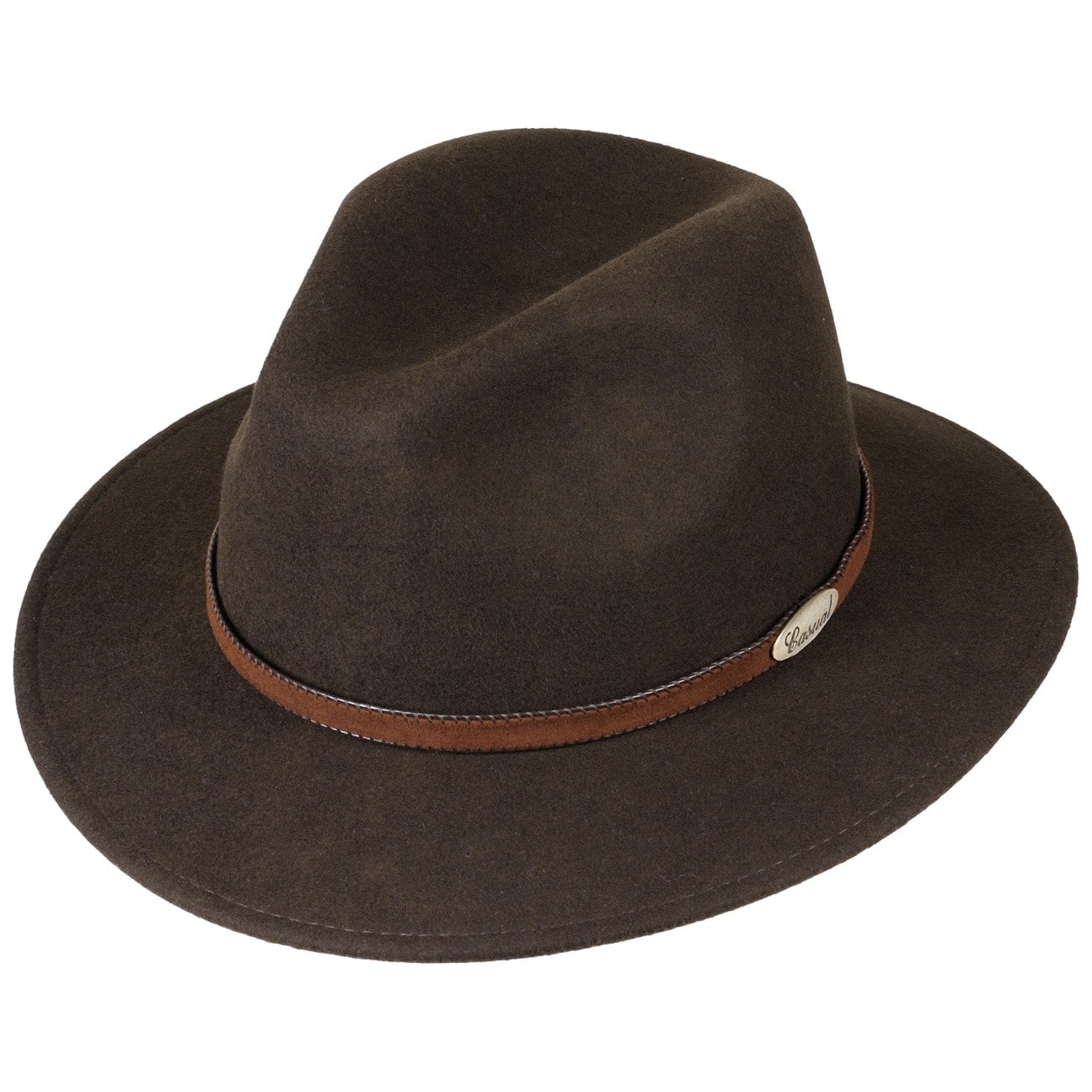 Casual Traveller Felt Fedora Hat - Image 2