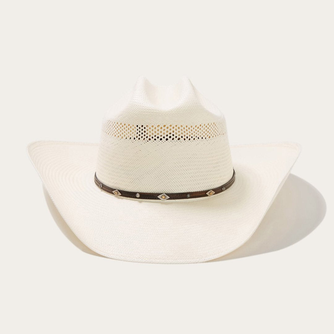 Cattleman's Charm Straw Cowboy Hat - Image 2