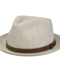 Classic Cloth Fedora Linen Hat