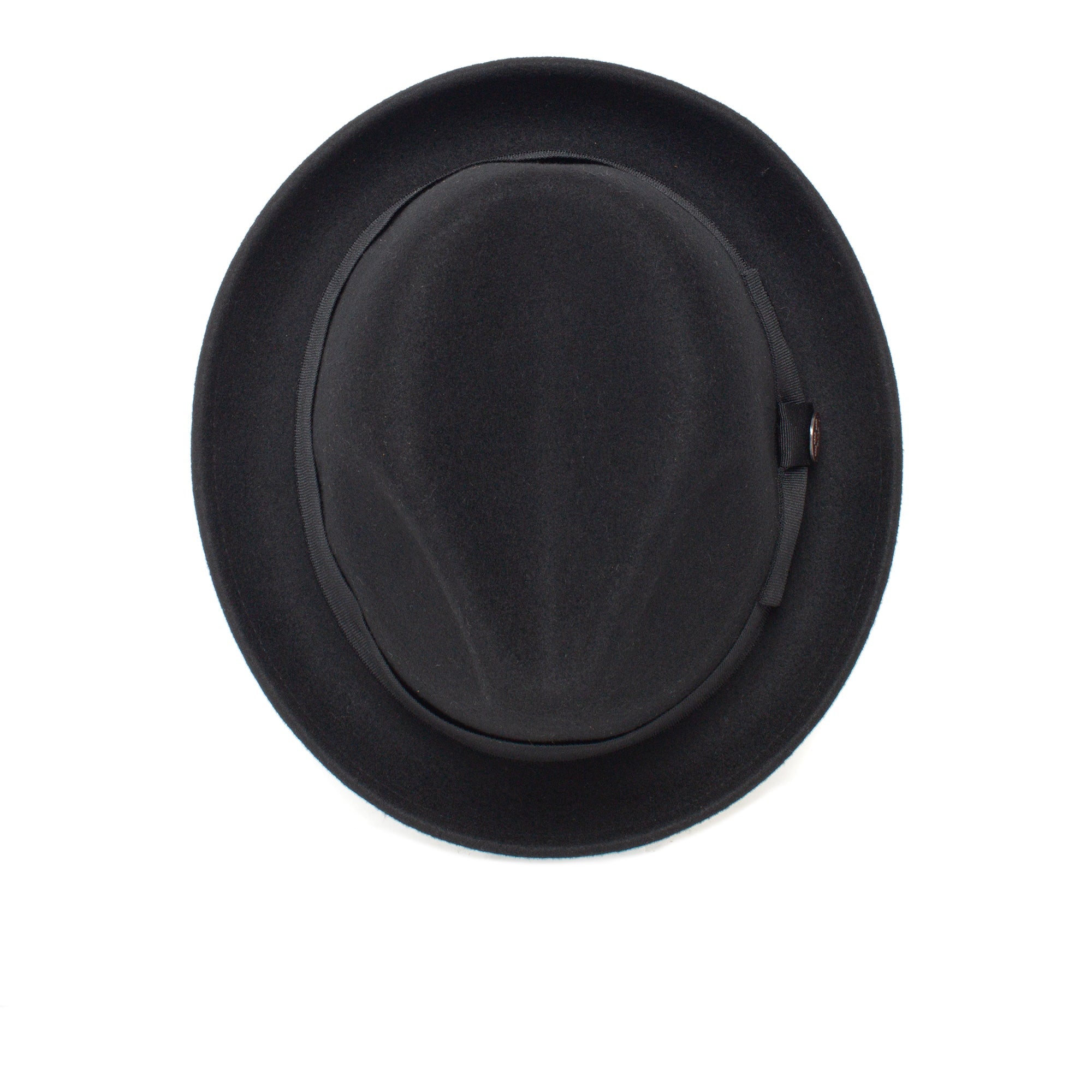 Classic Pork Pie Fedora Hat-Rust - Image 17