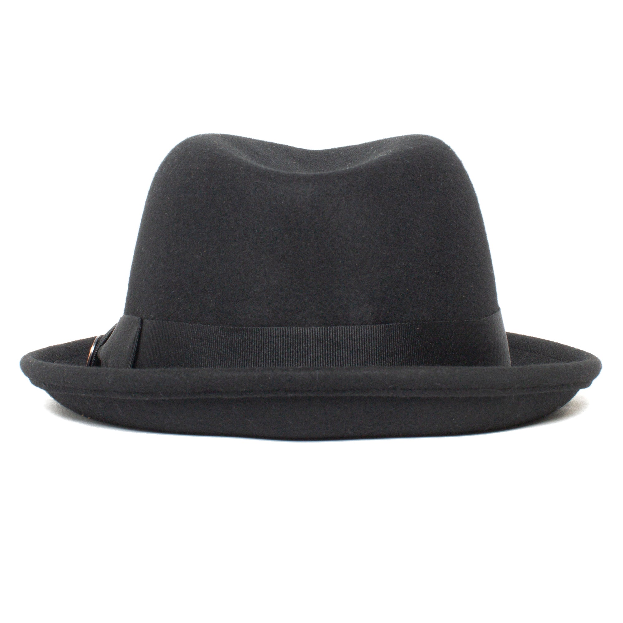 Classic Pork Pie Fedora Hat-Rust - Image 16