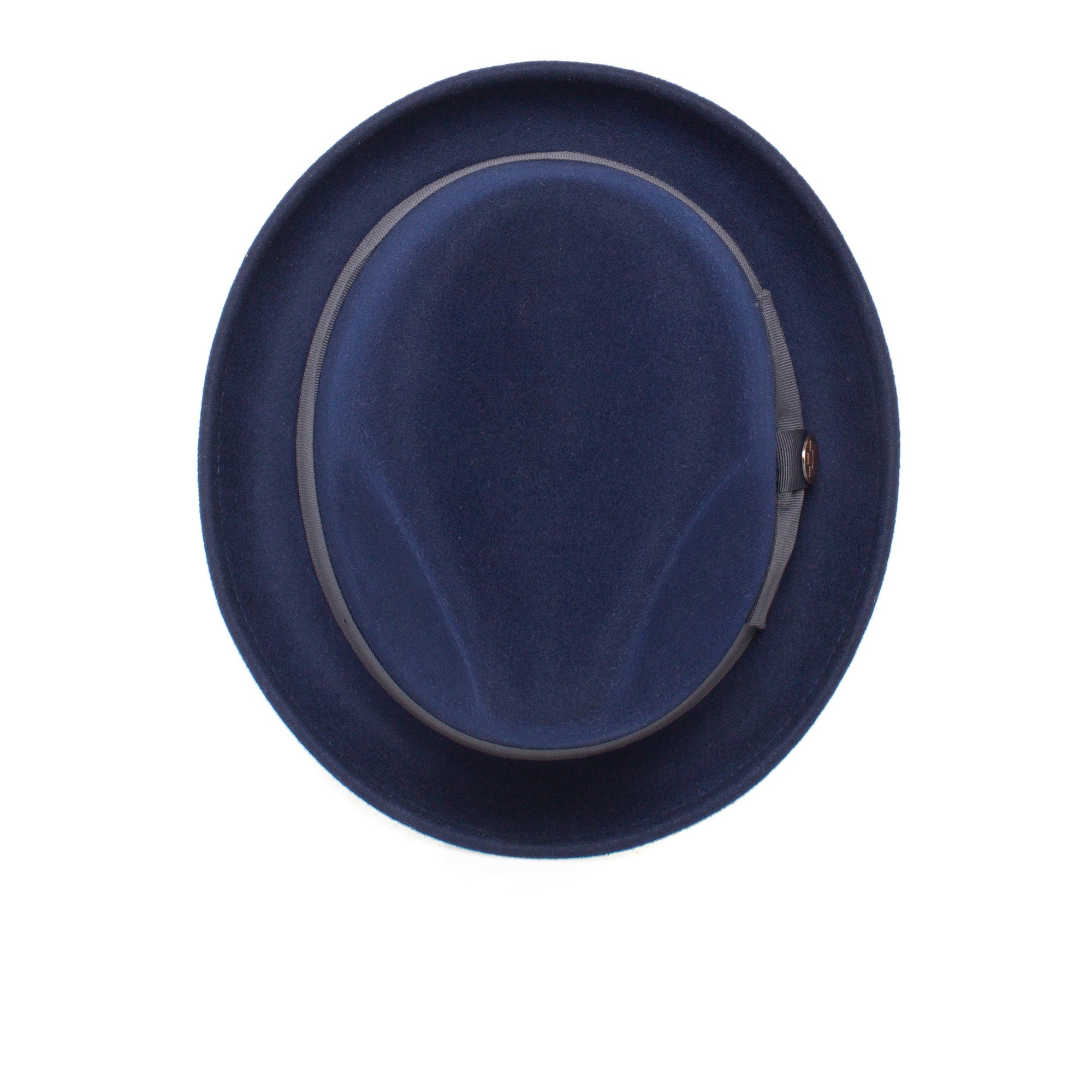 Classic Pork Pie Fedora Hat-Rust - Image 11