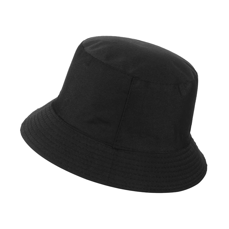 Cotton Check Print Bucket Hat Sun Hats - Image 7