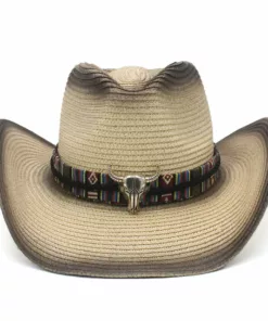 Country Charm Straw Cowboy Hat