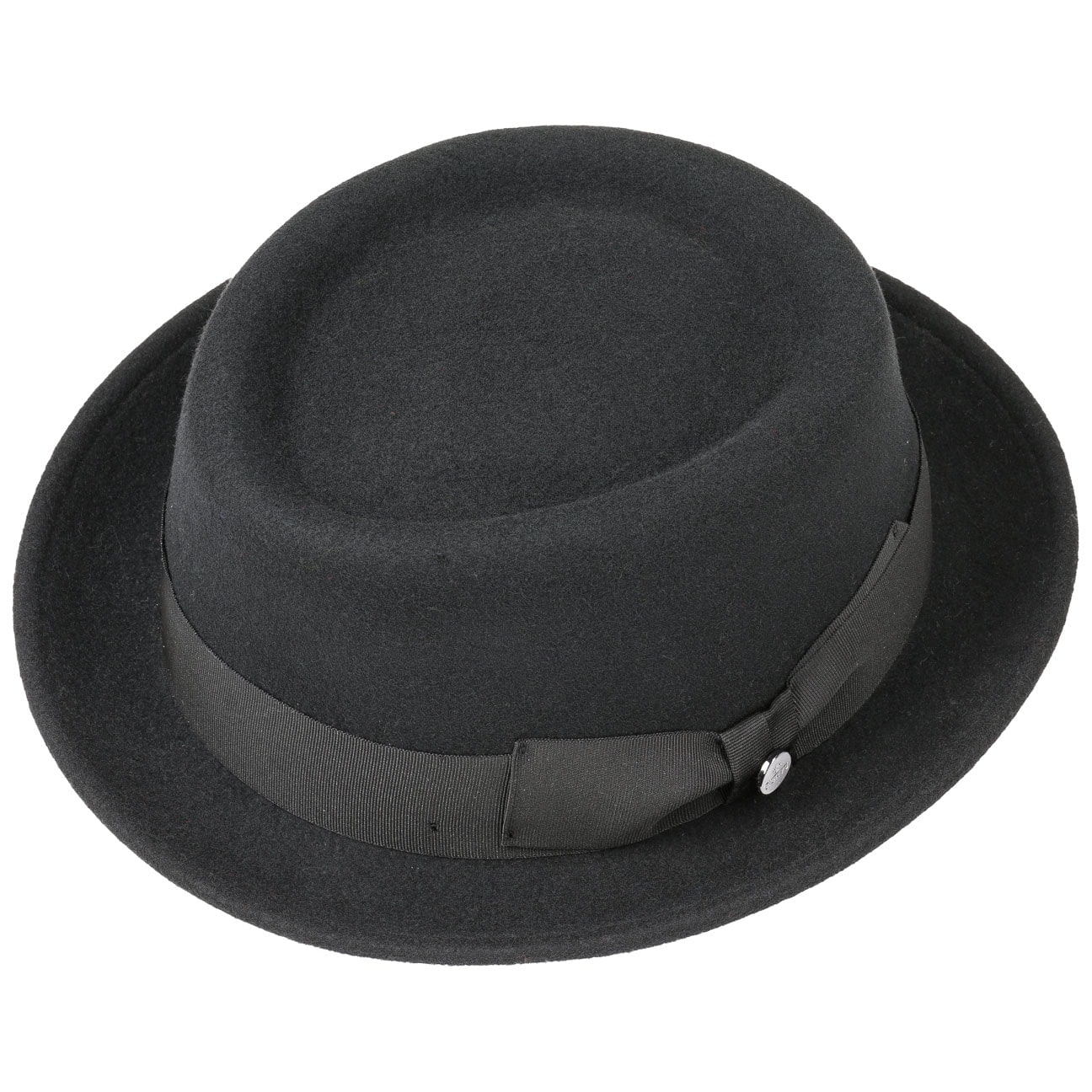 Crushable Pork Pie Fedora Hat - Image 2