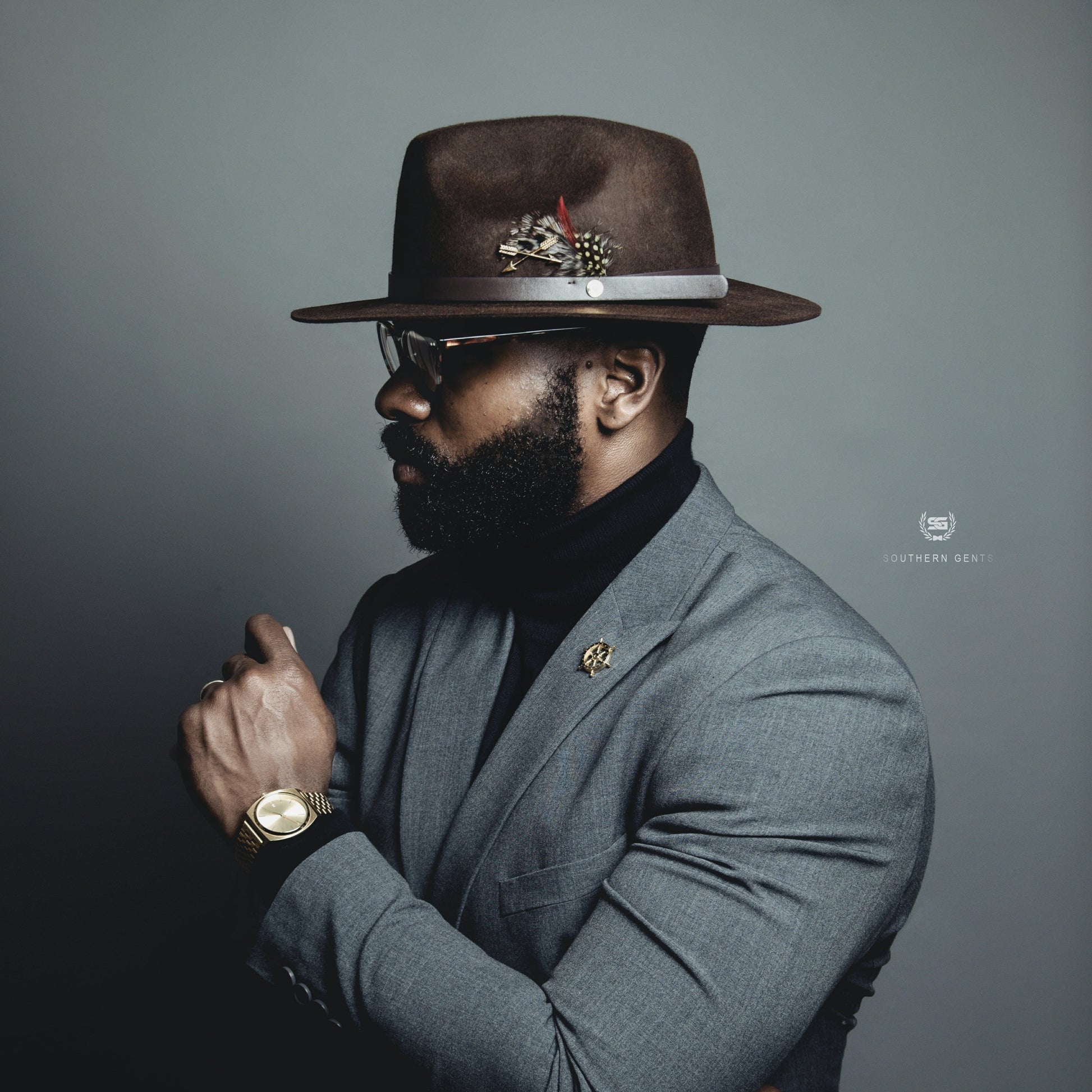 Dapper Men's Felt Fedora - Image 21