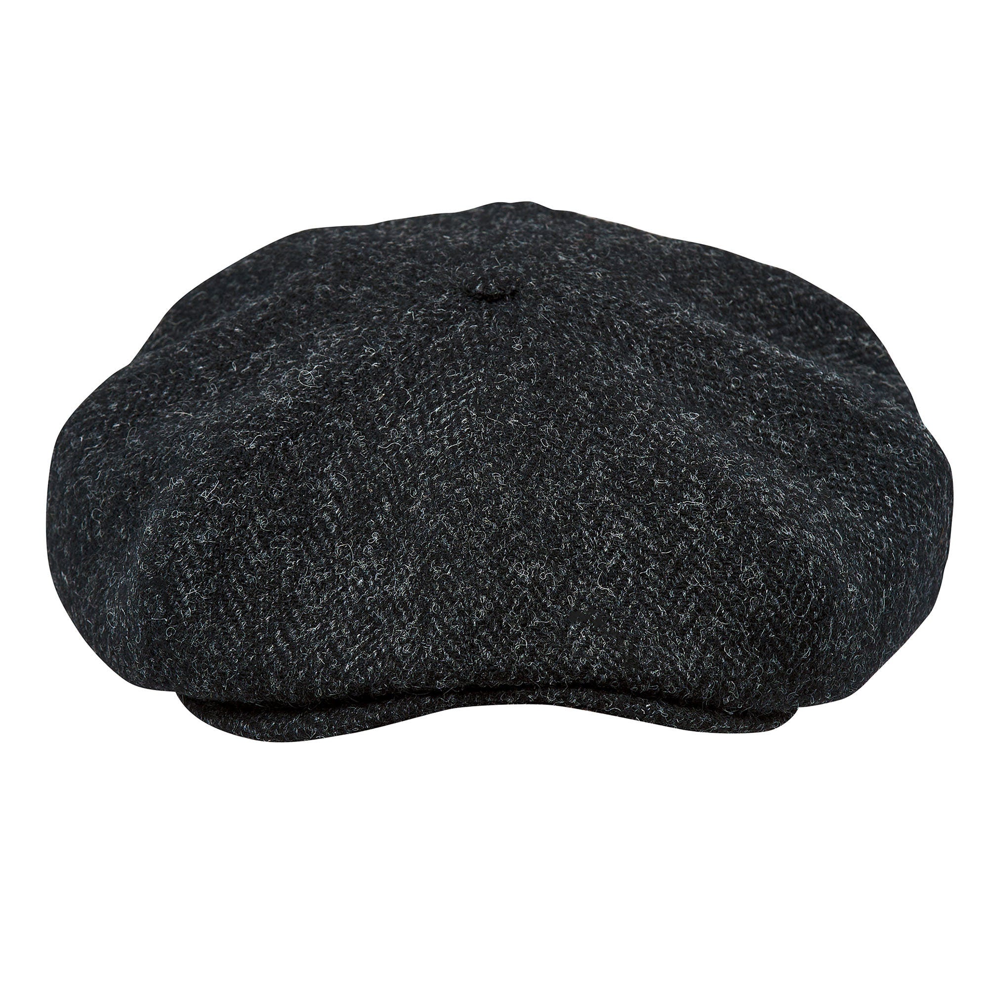 Eight Piece Cap Tweed-Black - Image 5