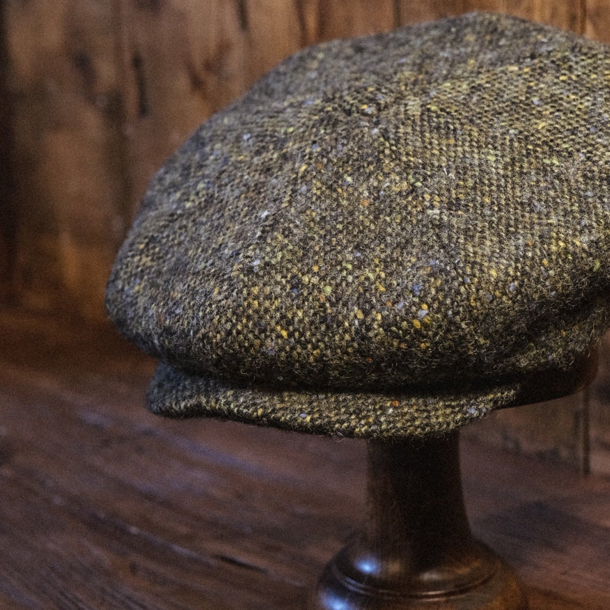Eight Piece Fashion Brown Wool Newsboy Cap - Image 10