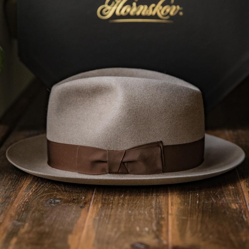 Felt Finery Series Fancy Felt Fedora Hat - Image 3