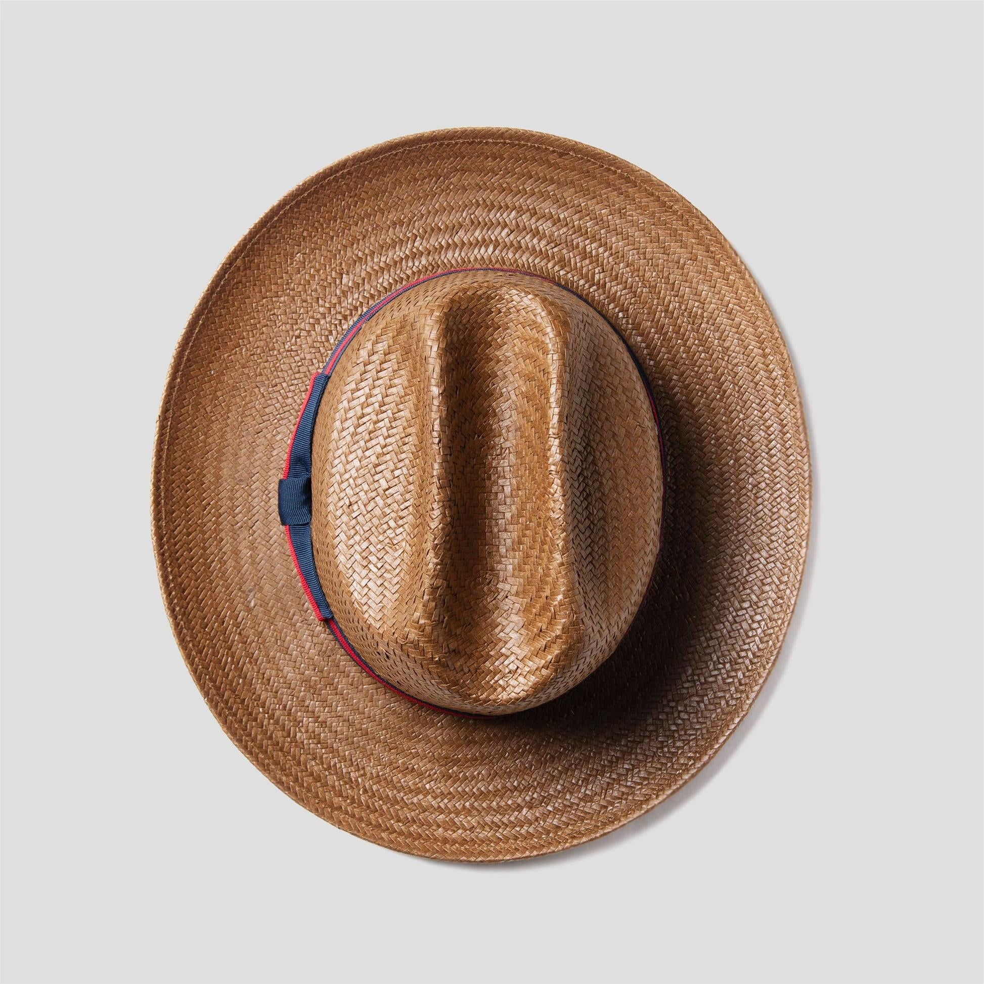 Miller Ranch Fedora -- Patriotic Straw - Image 2