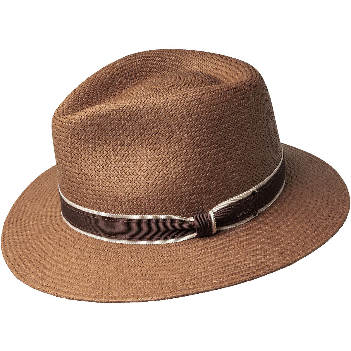 Old-World Genuine Panama Fedora Hat Straw - Image 2