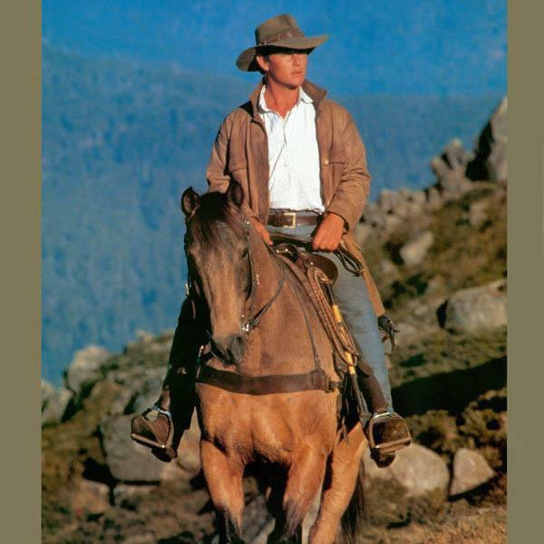 Pure Fur Felt Outback Hat With Leather Sweatband - Image 3