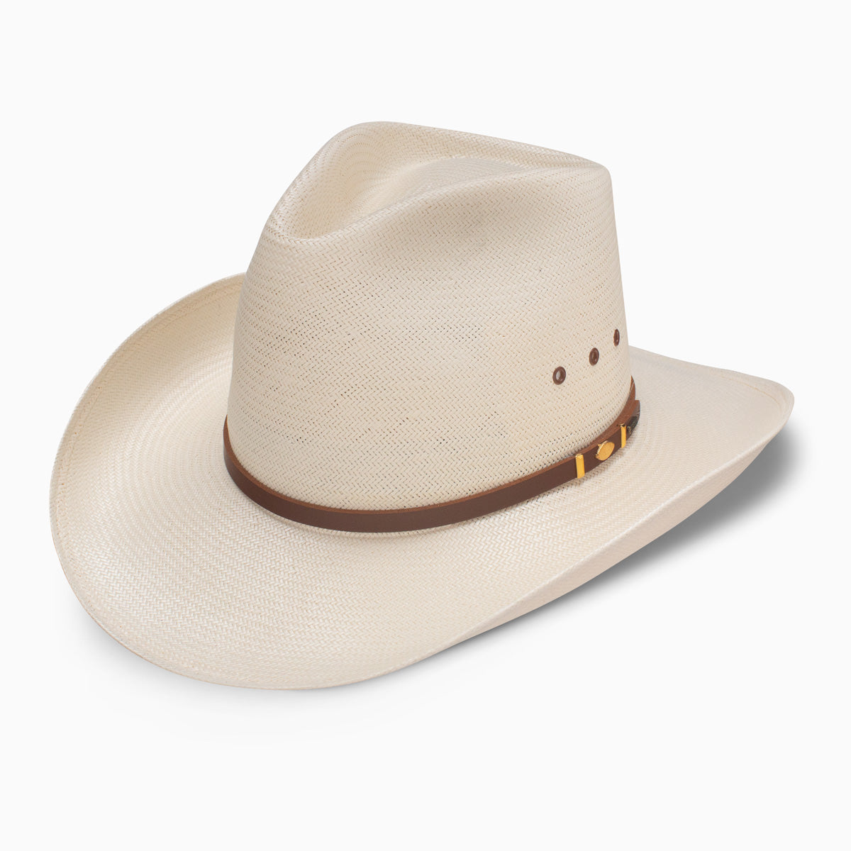 Rugged Elegance Straw Cowboy Hat - Image 6