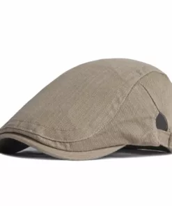 Solid Color Exquisite Fashion Flat Cap