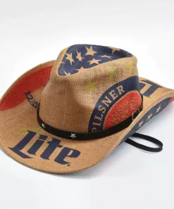 Straw Western Cowboy Hat Classic Panama