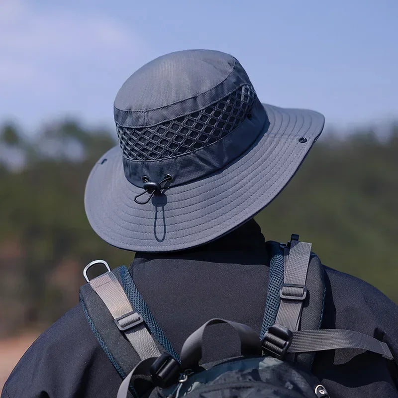 Summer Outdoor Quick Drying Breathable Boonie Hat - Image 7