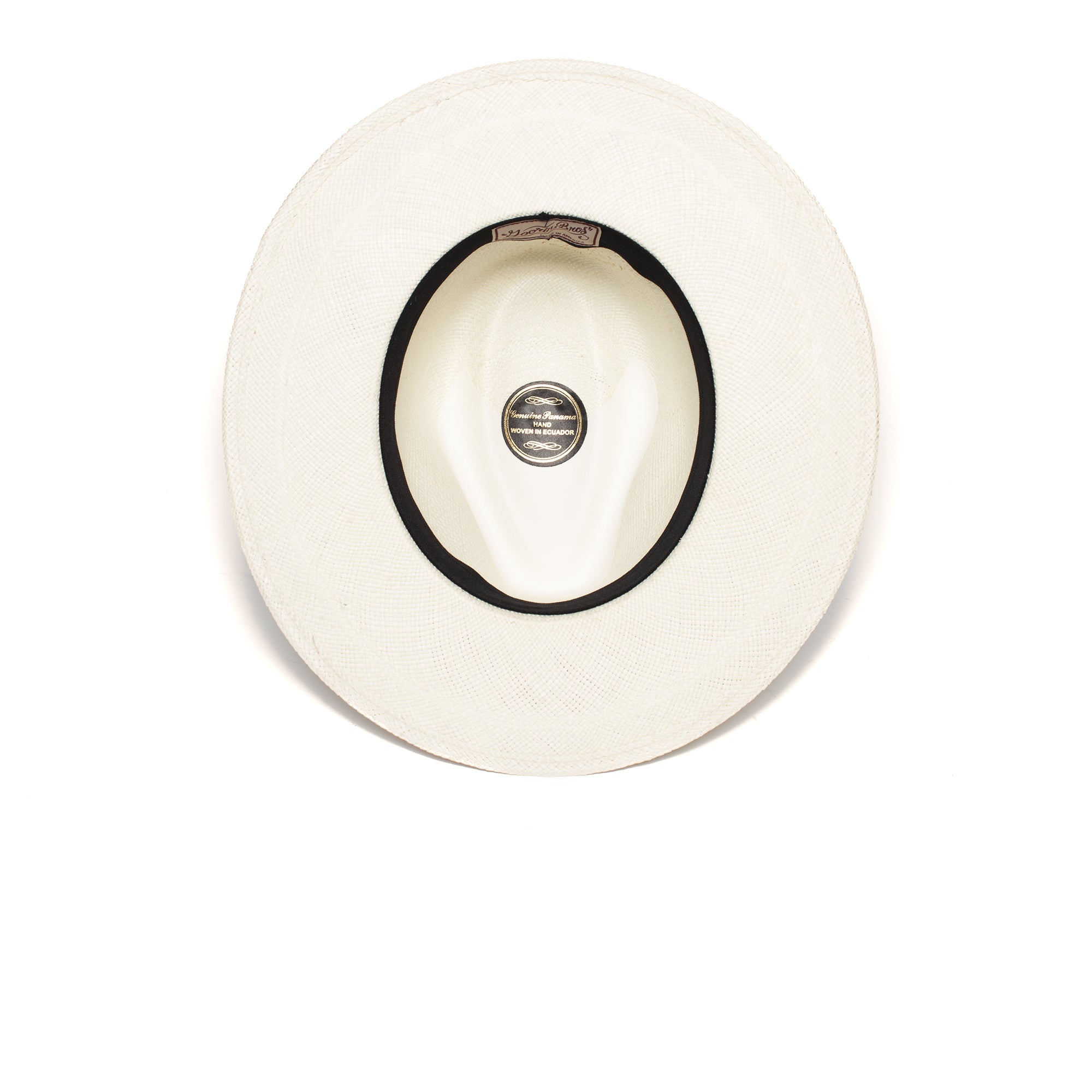 Summer Straw Fedora Hat-White - Image 5