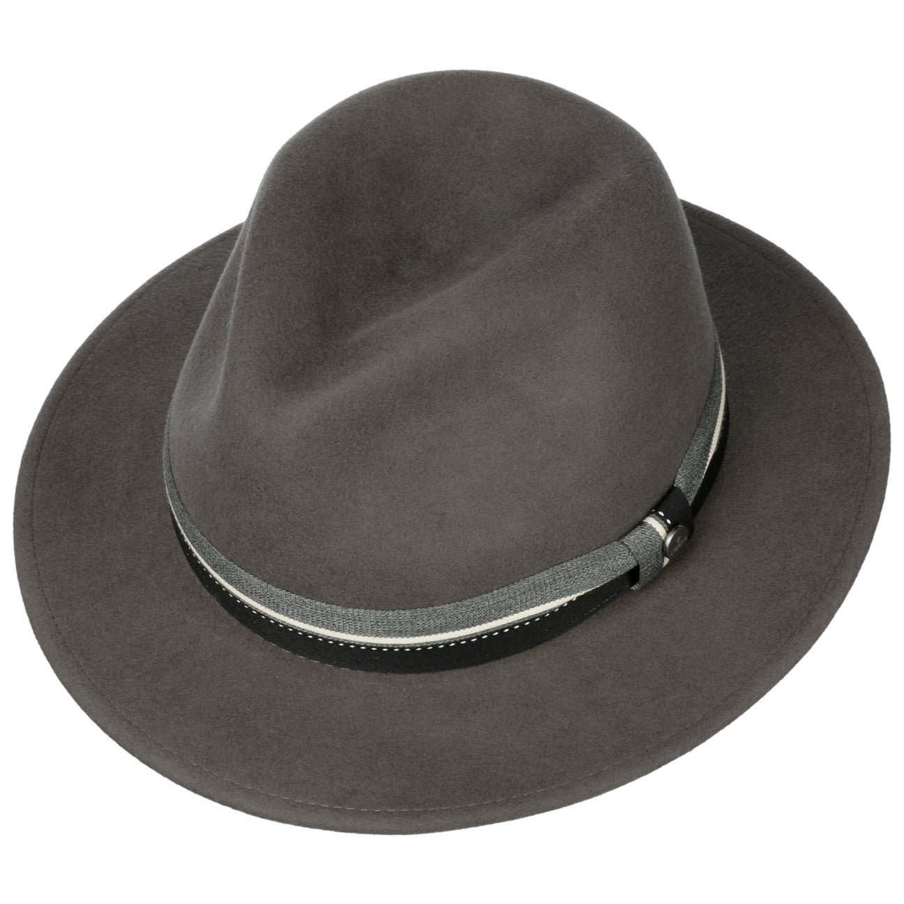 Tavalo Traveller Felt Fedora Hat - Image 2