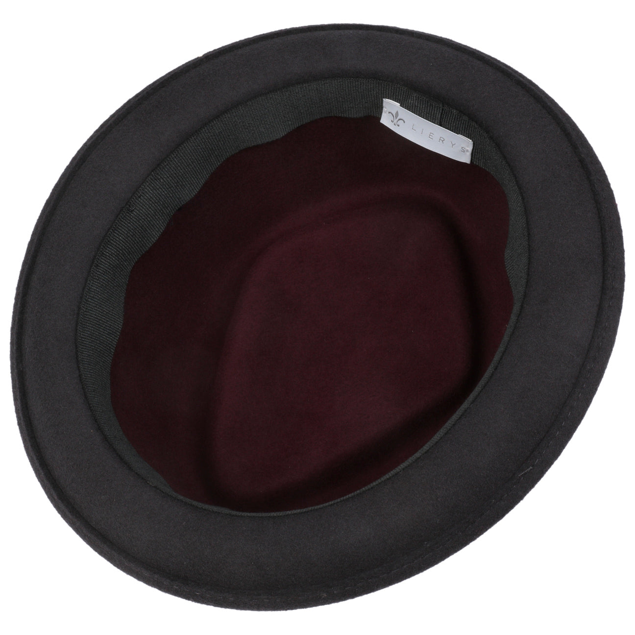 Vanello Twotone Pork Pie Fedora Hat - Image 7