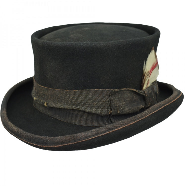 Vintage Vogue Funky Aged Top Hat in Blue - Image 5