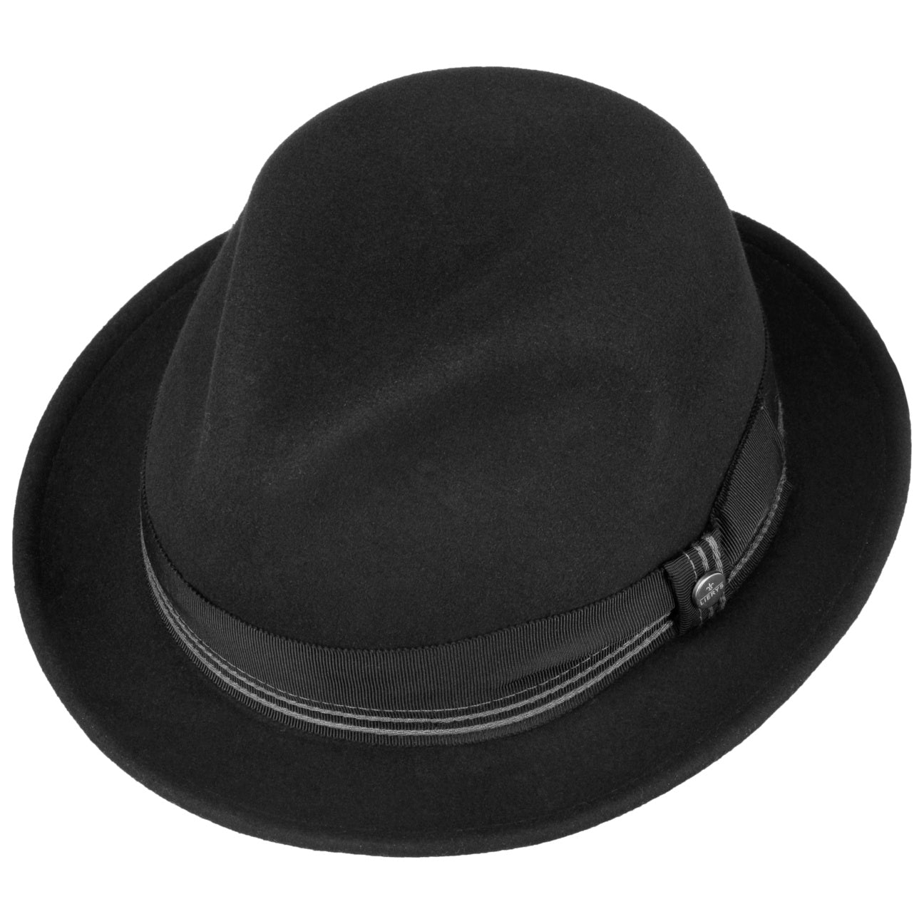 Vintage Vogue Player Wool Fedora Hat - Image 3
