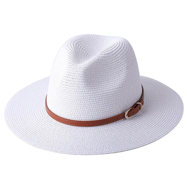 Wide Brim Straw Panama Hat - Image 14