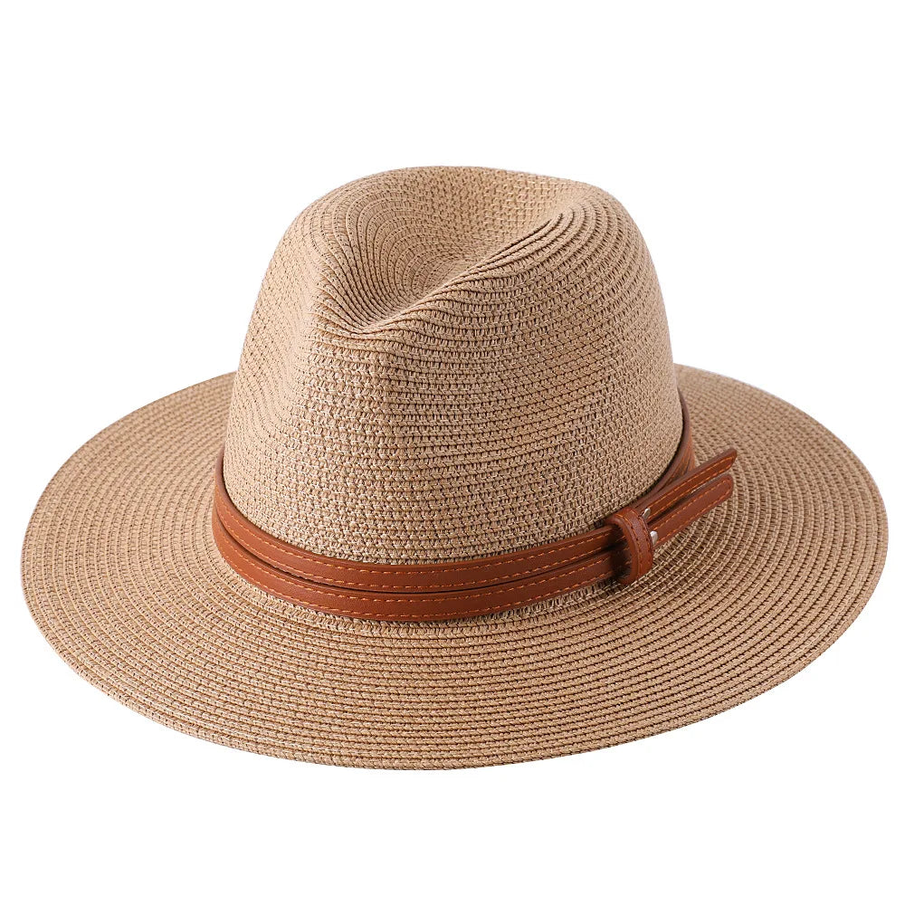Wide Brim Straw Panama Hat - Image 2