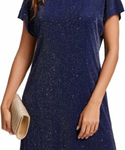 Casual Holiday Sparkly Party Dress ZO9