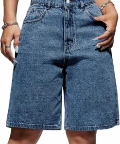 Women's Y2K Denim Shorts ZO50