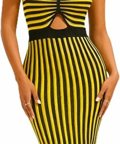 Casual Deep V Neck Party Dress ZO17