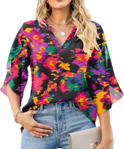 Casual Chiffon Trendy Office Top ZO90