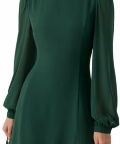 Slim Fit Long Sleeve Cocktail Dress ZO77